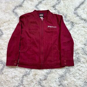 Harley-Davidson Burgundy Jacket